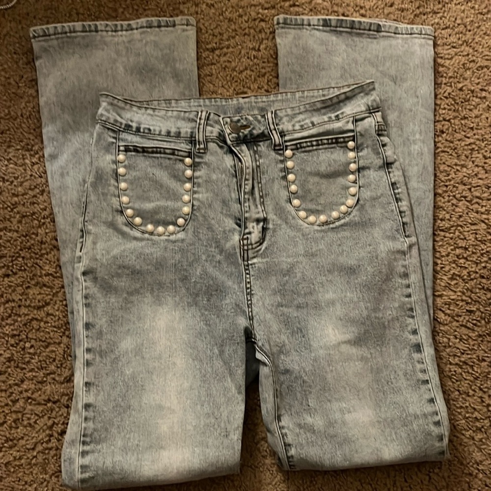Cider High Rise Flare Jeans